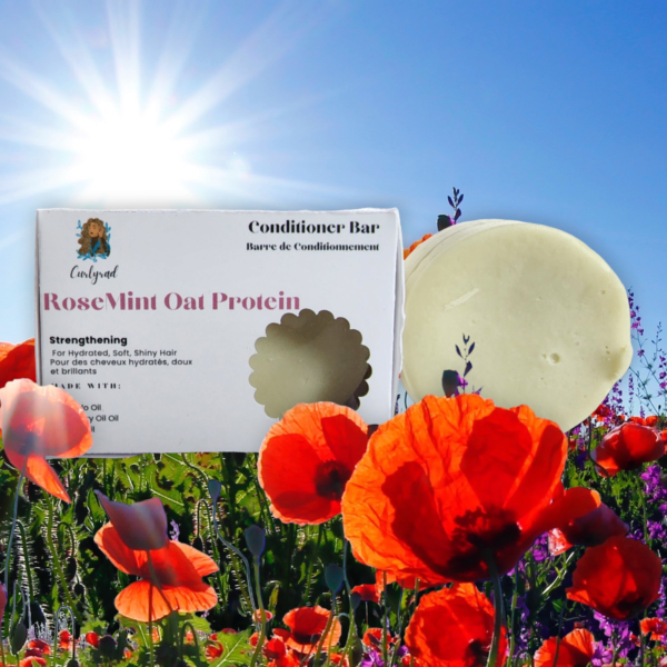 RoseMint Oat Protein Conditioner bar